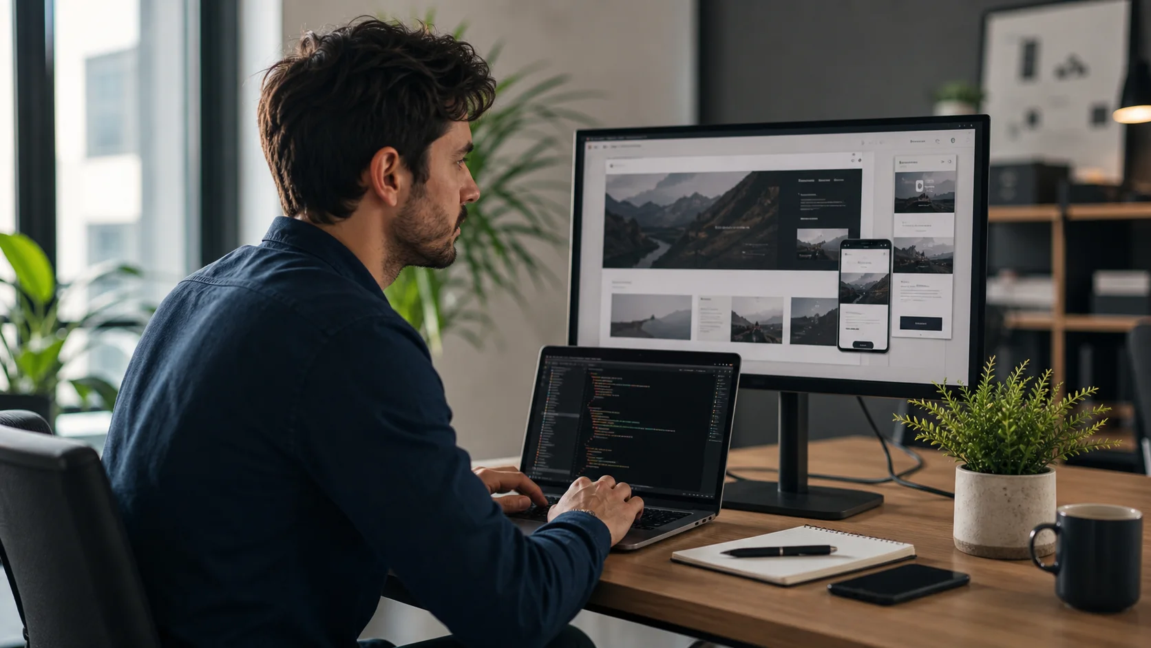 Team che progetta un sito eCommerce su WordPress e Shopify